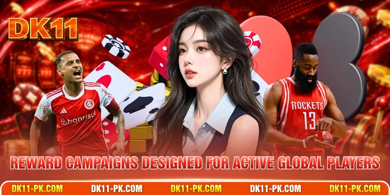 Reward campaigns designed for active global players